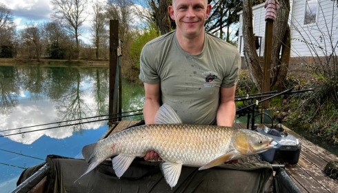 A carp from Eau De Vie North, Apr 2023