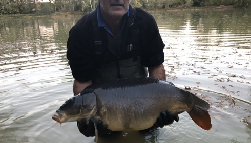 A carp from Eau De Vie North, Stocking, Nov 2021