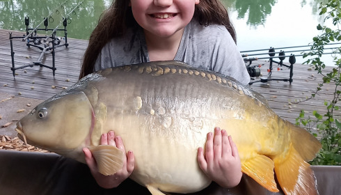A 32 lb 4 oz fish from Eau De Vie North, Pips pb, Apr 2023