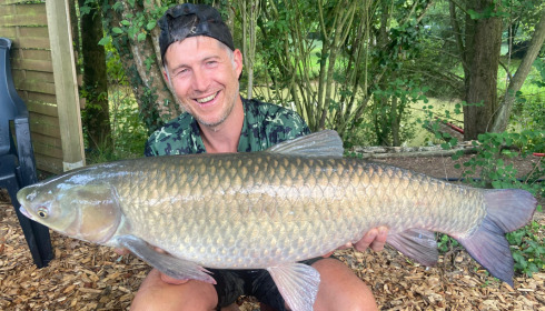 A 24 lb 7 oz fish from Eau De Vie North, Grass carp, Jun 2023