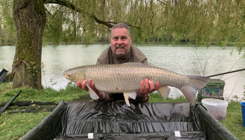 A 29 lb 9 oz fish from Eau De Vie South, Grass carp., Mar 2022