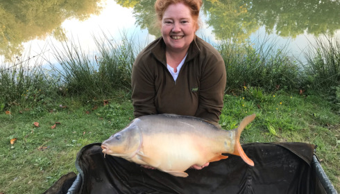 A 27 lb fish from Eau De Vie South, Mirror, Sep 2022