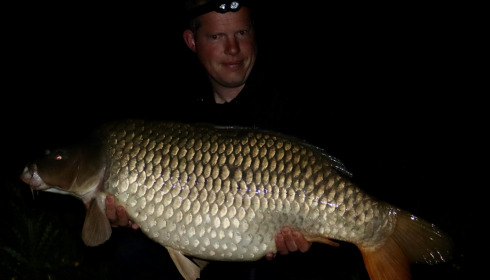A 38 lb 4 oz carp from Eau De Vie South, Sam Wise, May 2022