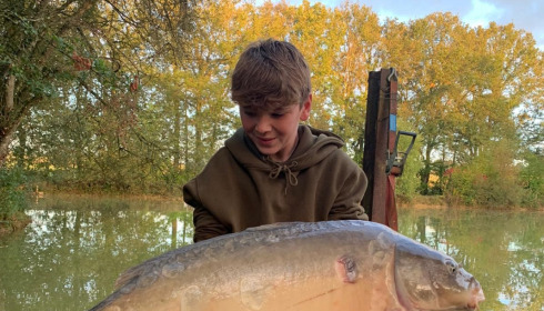 A 36 lb fish from Eau De Vie South, 3 Scale, Oct 2022