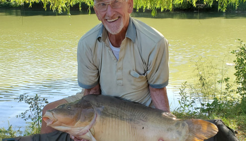 A 42 lb fish from Eau De Vie South, Jul 2022