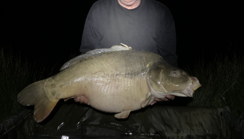 A 46 lb 8 oz fish from Eau De Vie South, Mirror, Mar 2022