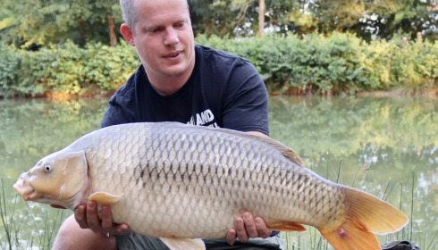 A 24 lb 14 oz carp from Eau De Vie South, Sam Wise, Jul 2022