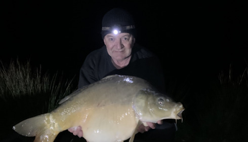 A 46 lb 11 oz fish from Eau De Vie South, Mirror, Mar 2022