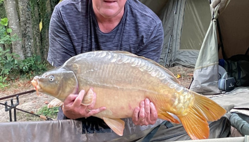 A carp from Eau De Vie South, Aug 2022