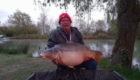 A 45 lb 5 oz fish from Eau De Vie South, Mirror, Apr 2022