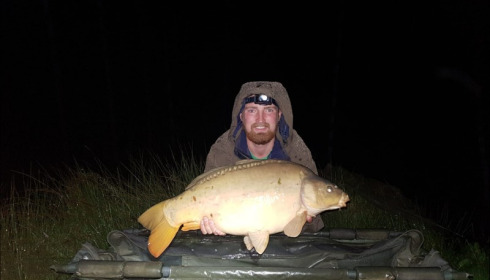 A 24 lb 3 oz carp from Eau De Vie South, Harry , Nov 2019