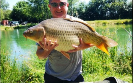 A 31 lb 5 oz carp from Eau De Vie South, Brian Keohane, Jul 2019
