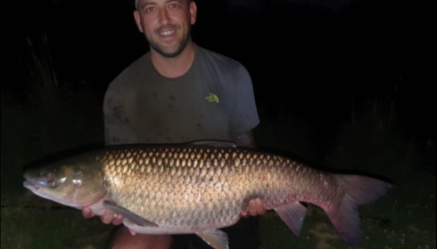 A 30 lb 4 oz grass carp from Eau De Vie South, Benjamin Clements, Jul 2019