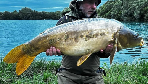 A carp from Evaro, Aug 2023