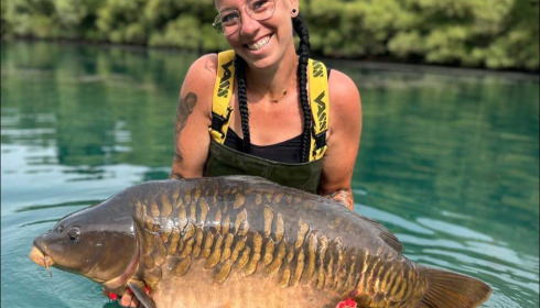 A 50 lb carp from Evaro, Cindy, Jun 2023