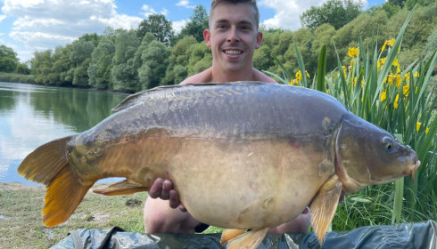A carp from Evaro, Jun 2022