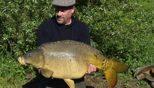 A carp from Evaro, May 2022
