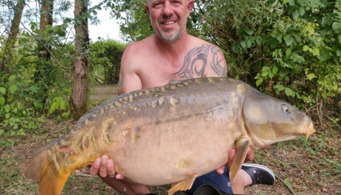 A carp from Evaro, Aug 2022