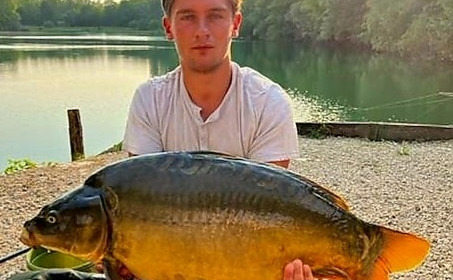A carp from Evaro, Jul 2022