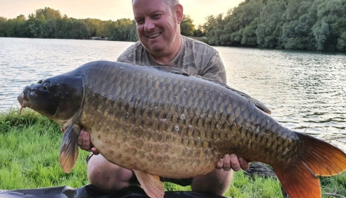 A carp from Evaro, Aug 2022