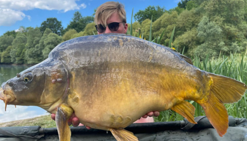 A carp from Evaro, Jun 2022
