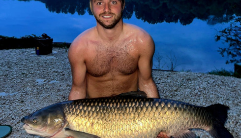 A grass carp from Evaro, Jul 2022