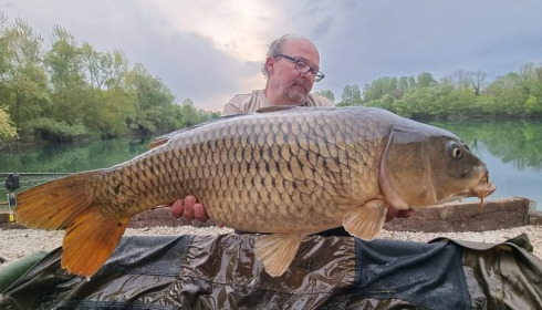 A carp from Evaro, Apr 2022