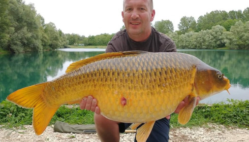 A carp from Evaro, Jul 2023