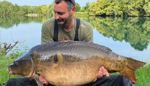 A carp from Evaro, Jun 2023