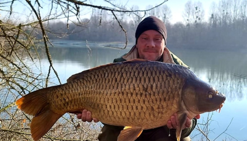 A carp from Evaro, Mar 2022