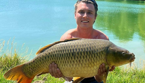 A carp from Evaro, Jul 2022