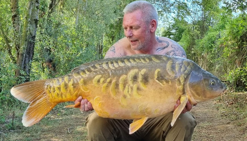 A carp from Evaro, Sep 2022