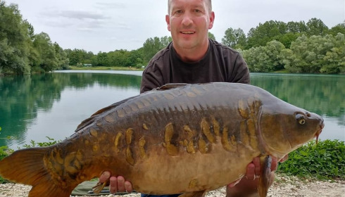 A carp from Evaro, Jul 2023