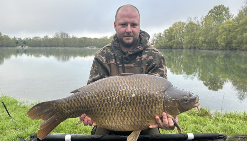 A 33 lb 6 oz fish from Evaro, Apr 2023