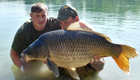 A carp from Evaro, May 2022
