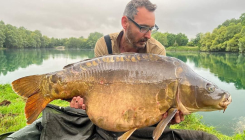 A carp from Evaro, Jun 2023