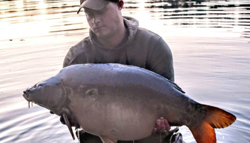 A carp from Evaro, May 2022