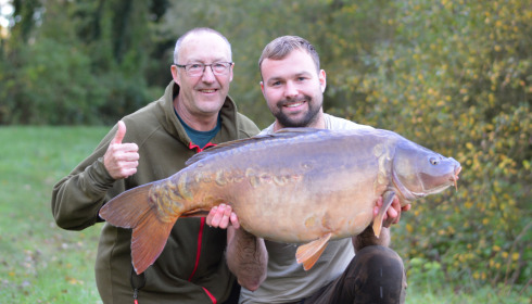 A 42 lb 8 oz fish from Evaro, Oct 2022