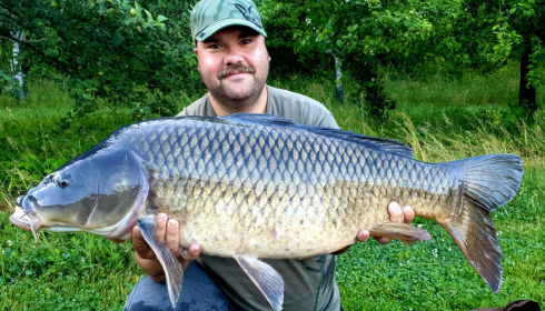 A carp from Evaro, Jun 2021