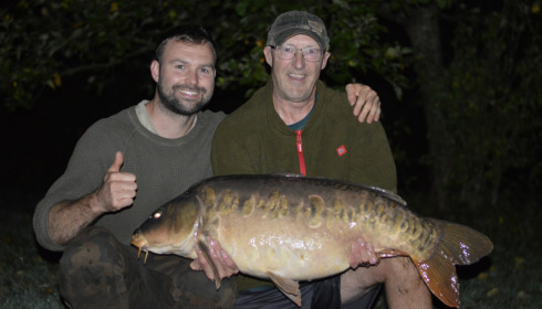 A 40 lb 4 oz fish from Evaro, Oct 2022