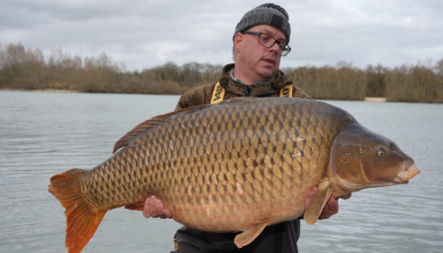 A carp from Fullys Lake, Mar 2023