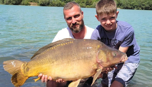 A carp from Fullys Lake, Aug 2022