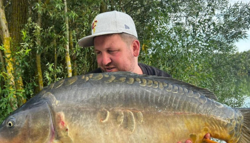 A carp from Fullys Lake, Aug 2023