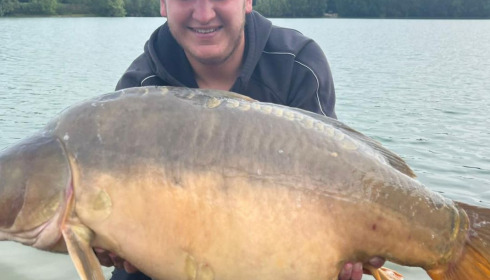 A carp from Fullys Lake, Aug 2023