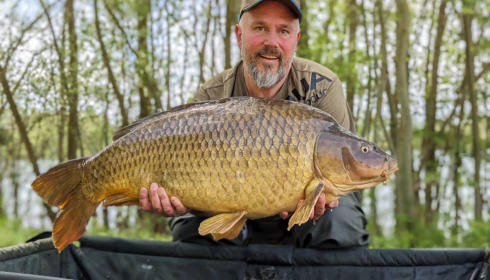 A carp from Fullys Lake, May 2023