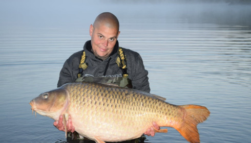 A 53 lb carp from Fullys Lake, Oct 2022