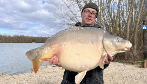 A carp from Fullys Lake, Mar 2023