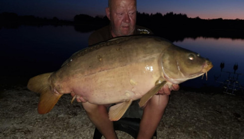 A carp from Fullys Lake, Jul 2022
