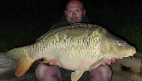 A carp from Fullys Lake, Aug 2023