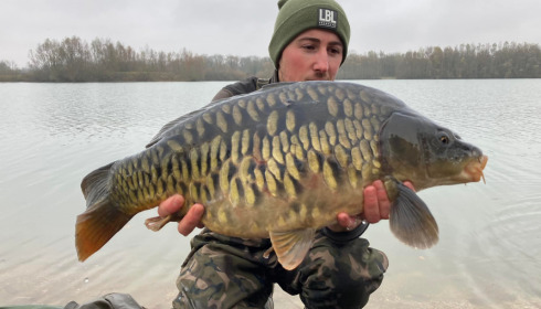 A carp from Fullys Lake, Jan 2022